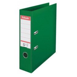 Segregator z mechanizmem A4 Esselte No.1 A4/75mm Zielony